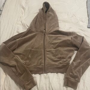 ✨ 3 for $20 Bundle Deal ✨ Charlotte Russe Tan Bomber Jacket with Hood